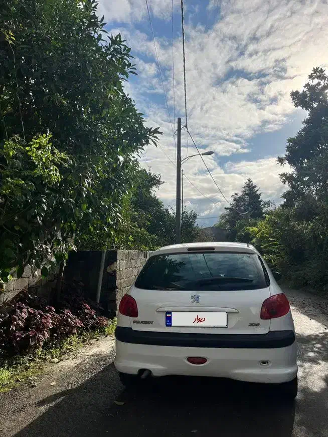 پژو 206 تیپ 6 - 1386