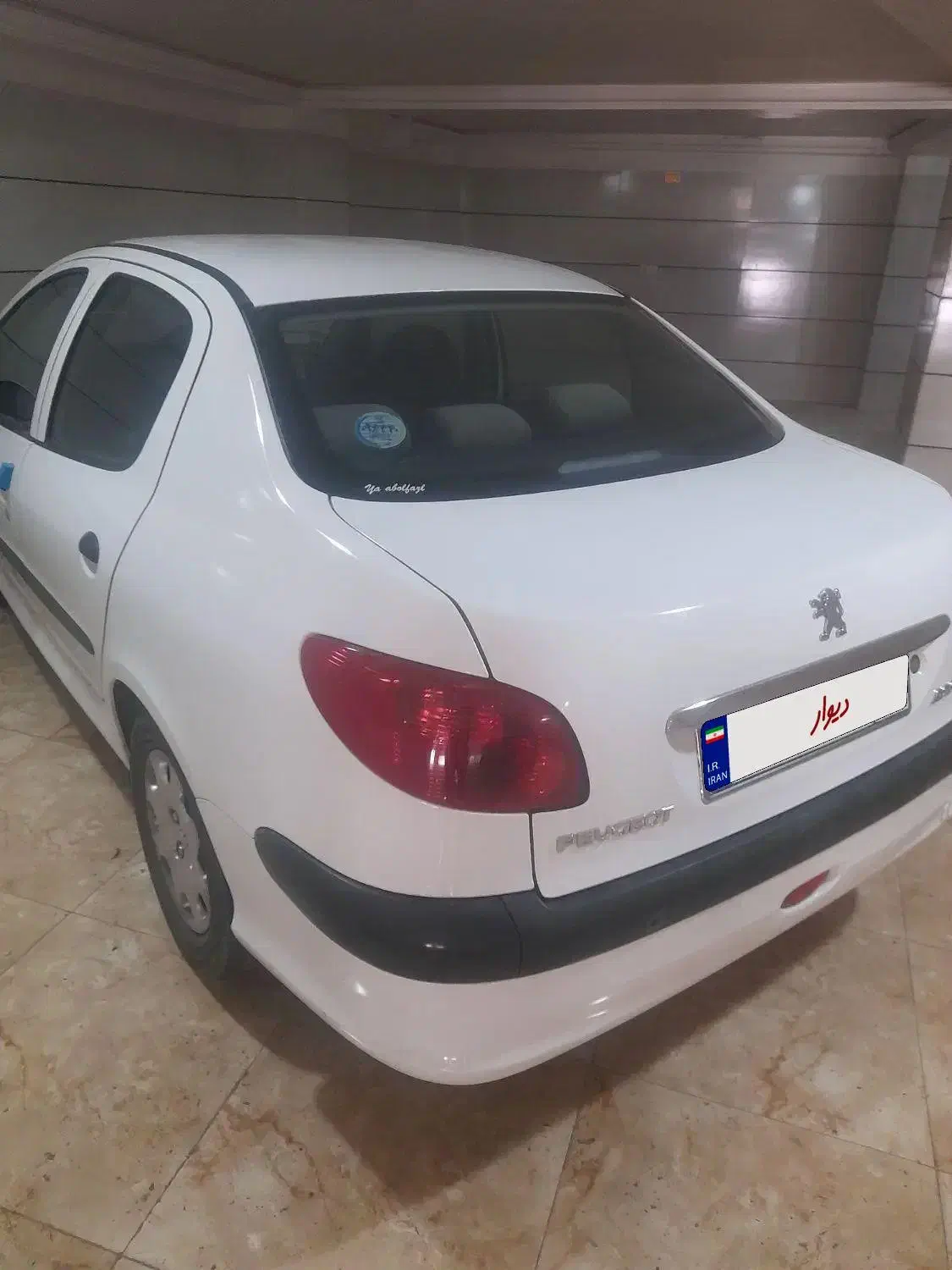 پژو ۲۰۶ صندوق دار v8 - 1397