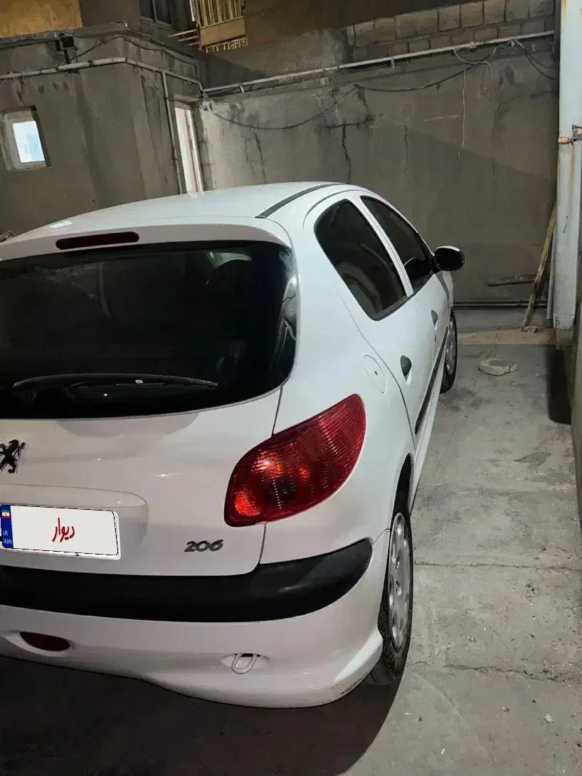 پژو 206 تیپ 3 - 1398