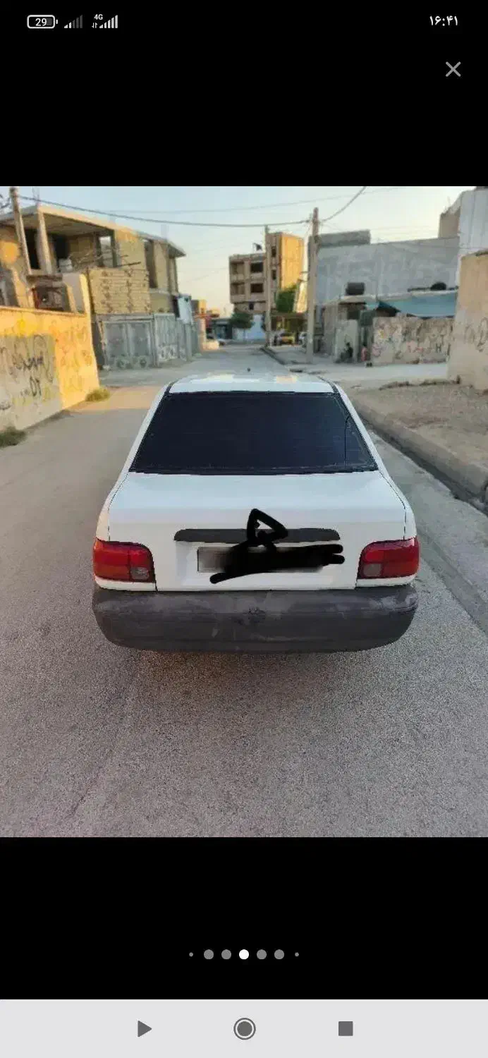 پراید صبا بنزینی - 1386