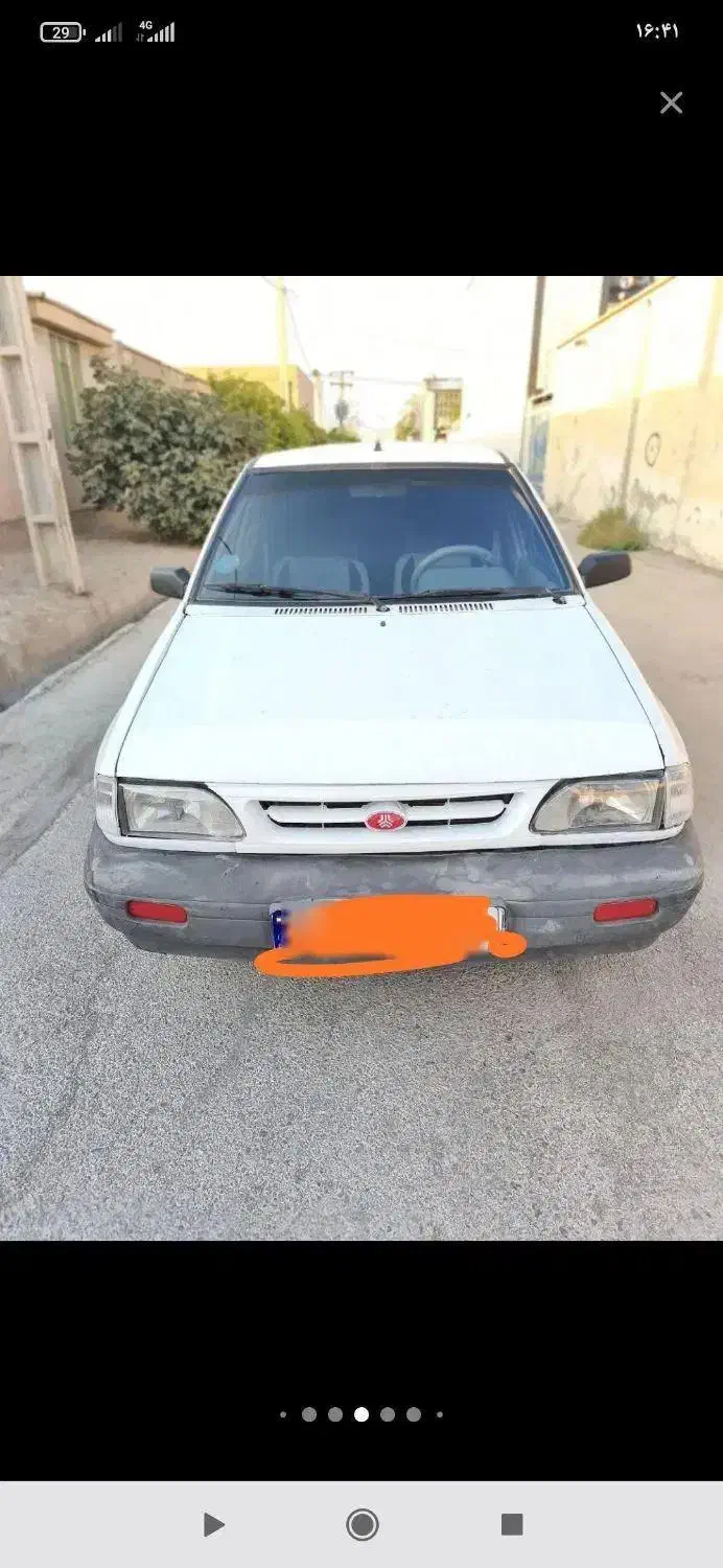 پراید صبا بنزینی - 1386