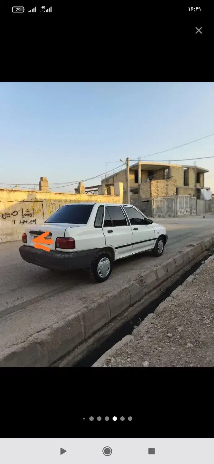 پراید صبا بنزینی - 1386