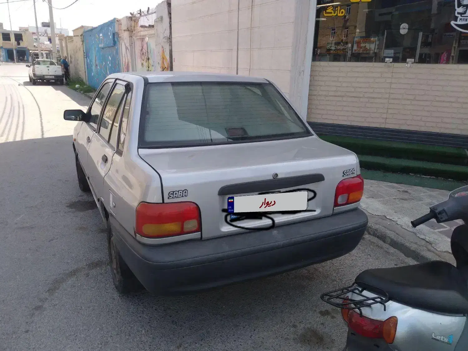 پراید صبا بنزینی - 1387