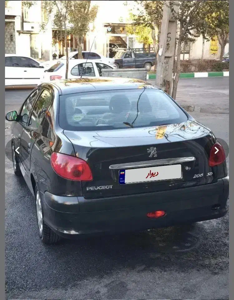 پژو ۲۰۶ صندوق دار v8 - 1399