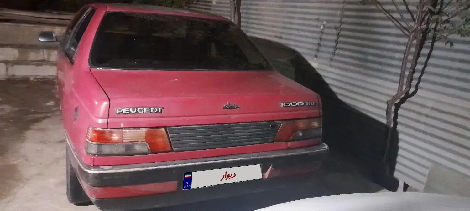 پژو آردی دوگانه سوز CNG - 1380