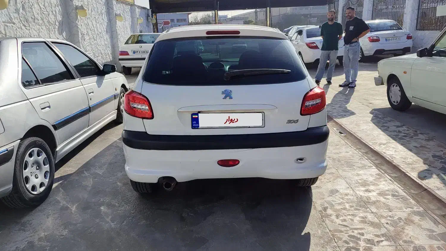 پژو 206 تیپ 2 - 1388