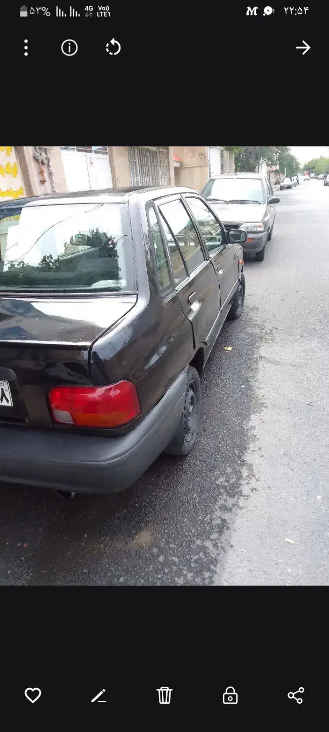 پراید صبا بنزینی - 1382