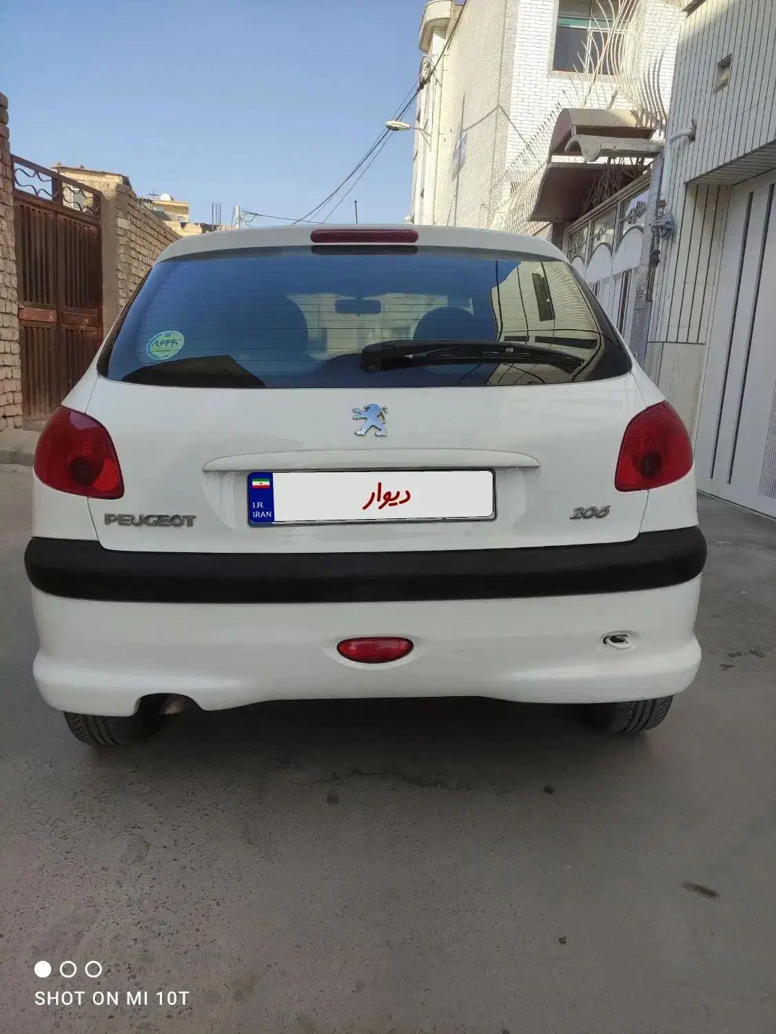 پژو 206 تیپ 2 - 1398