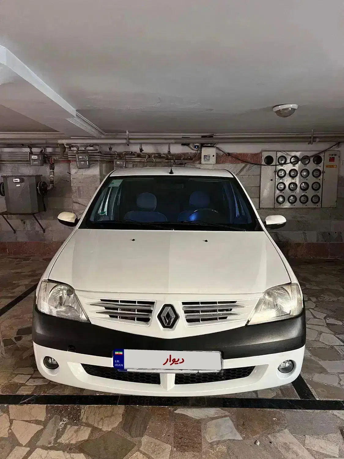 رنو پارس تندر گیربکس JHQ + مولتی مدیا - 1395