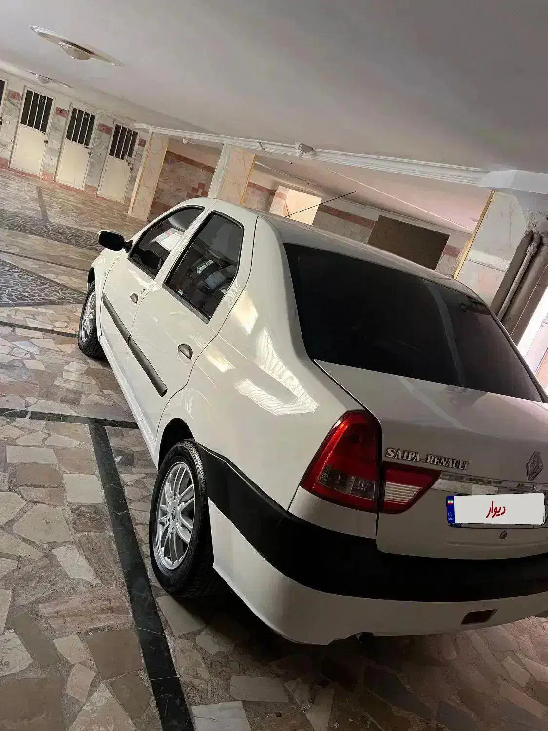 رنو پارس تندر گیربکس JHQ + مولتی مدیا - 1395