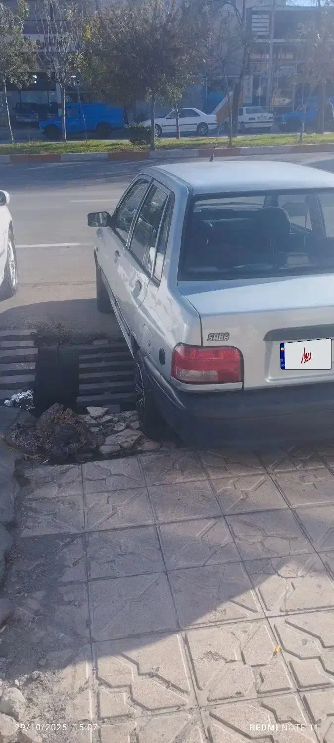 پراید صبا بنزینی - 1385