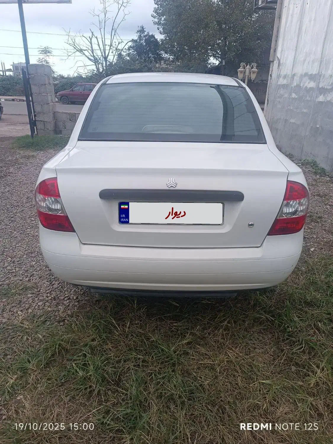 تیبا صندوق دار SX دوگانه سوز - 1396