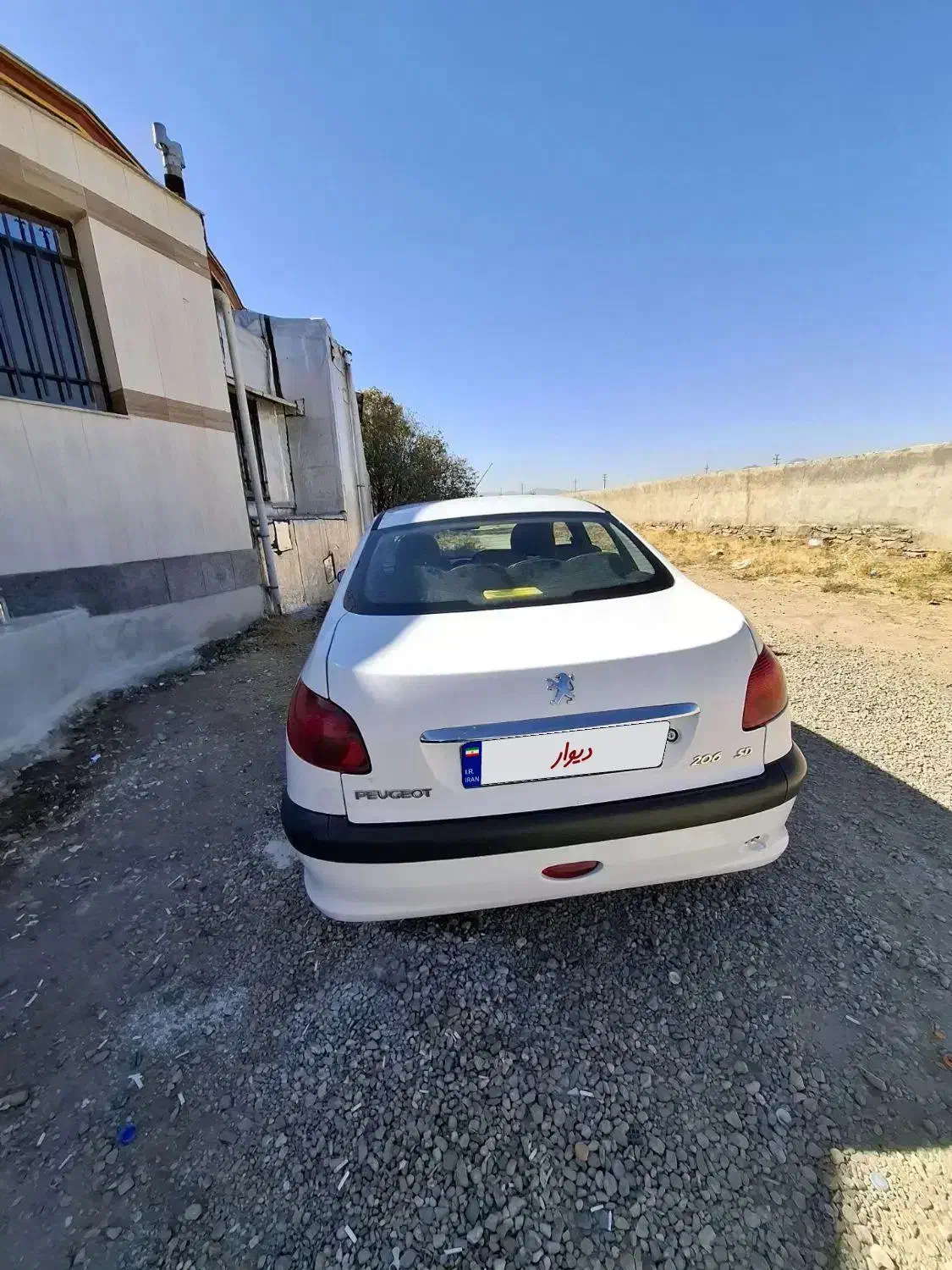 پژو ۲۰۶ صندوق دار v8 - 1399