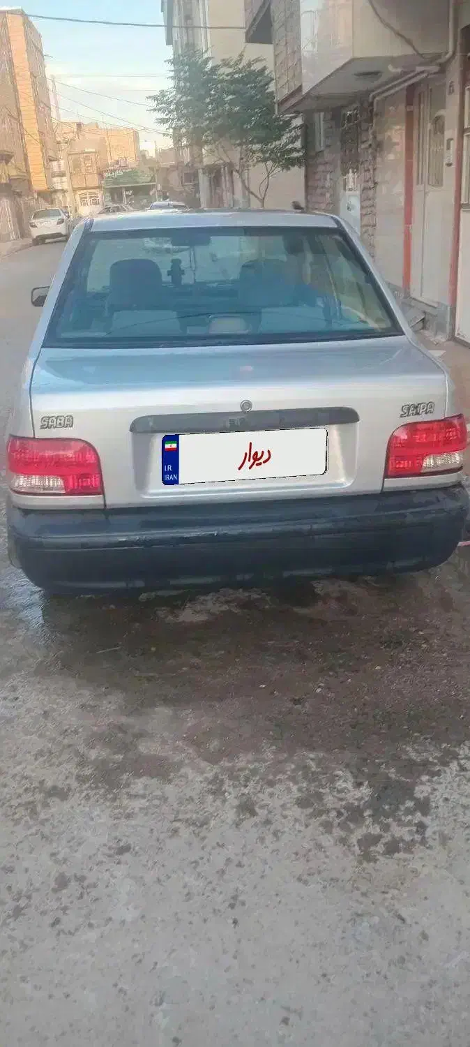 پراید صبا بنزینی - 1389