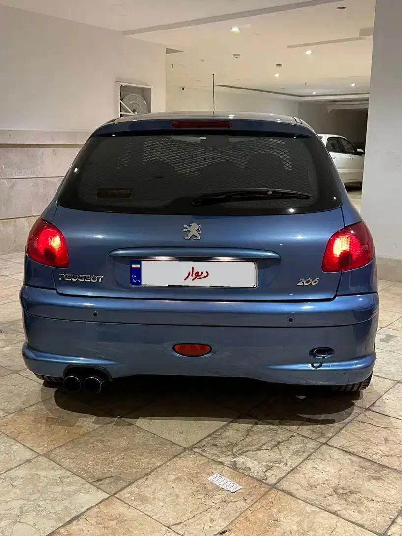 پژو 206 تیپ 2 - 1395
