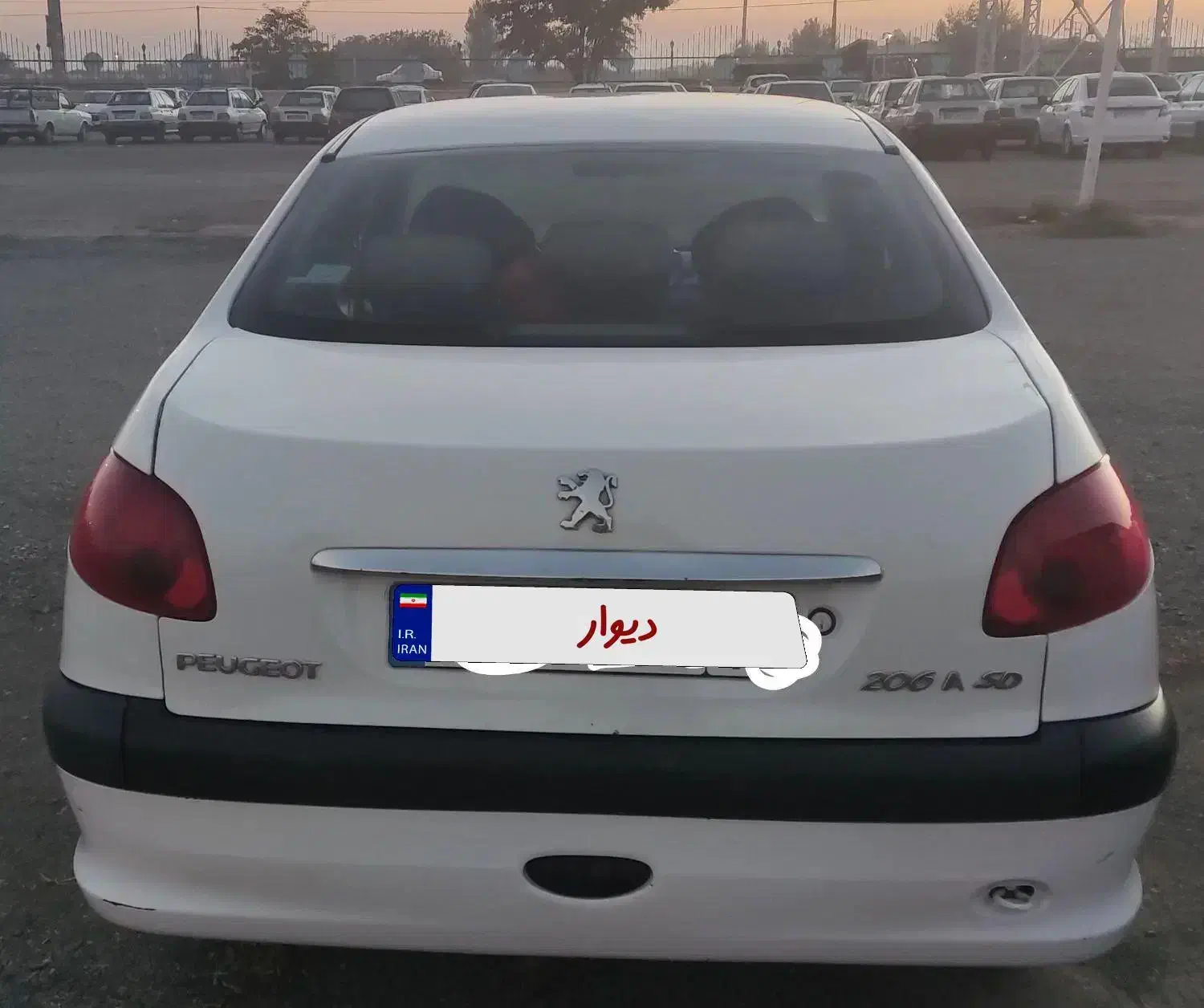 پژو ۲۰۶ صندوق دار v9 - 1387