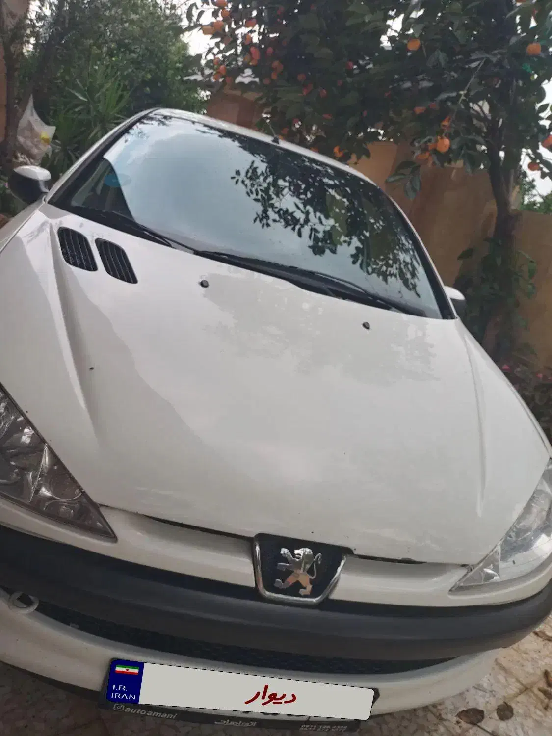 پژو ۲۰۶ صندوق دار v8 - 1389