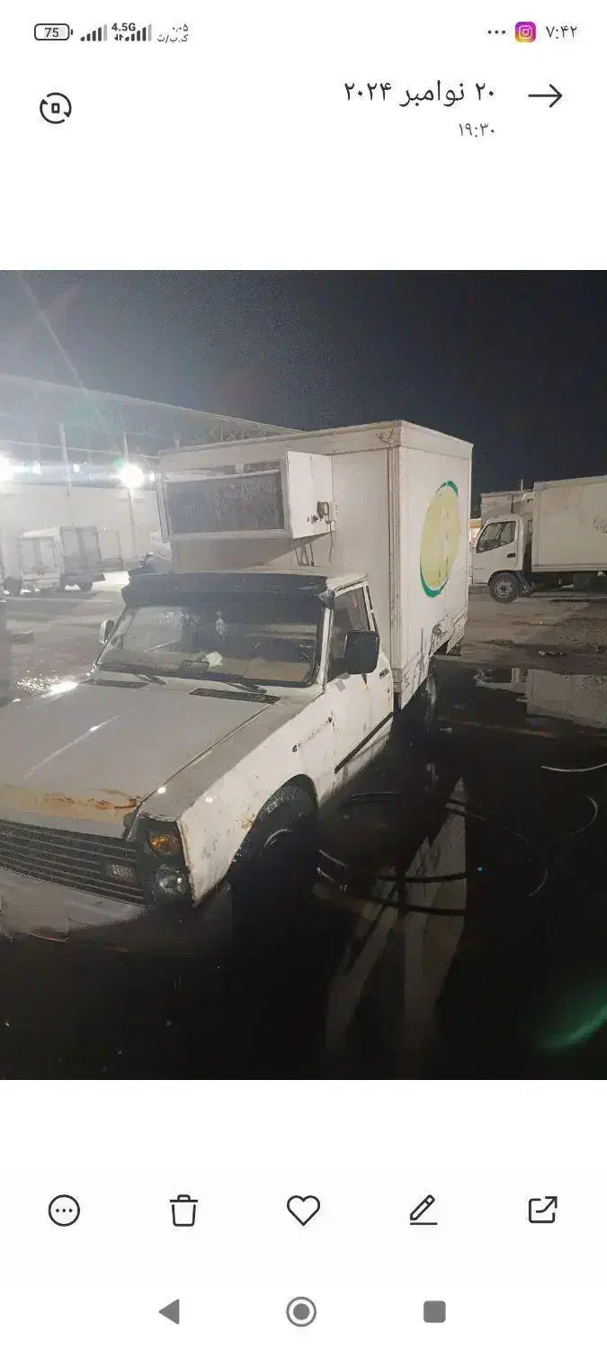 زامیاد وانت نیسانZ24 دوگانه سوز - 1389