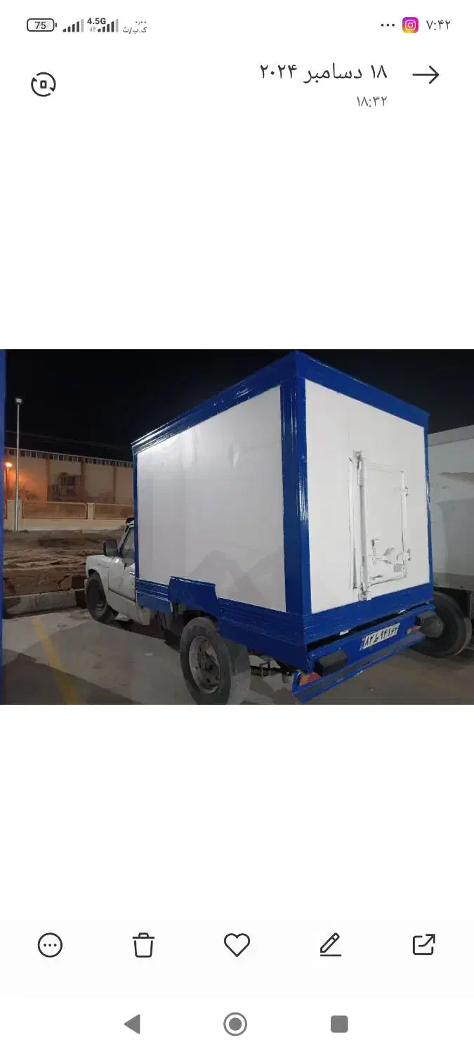 زامیاد وانت نیسانZ24 دوگانه سوز - 1389