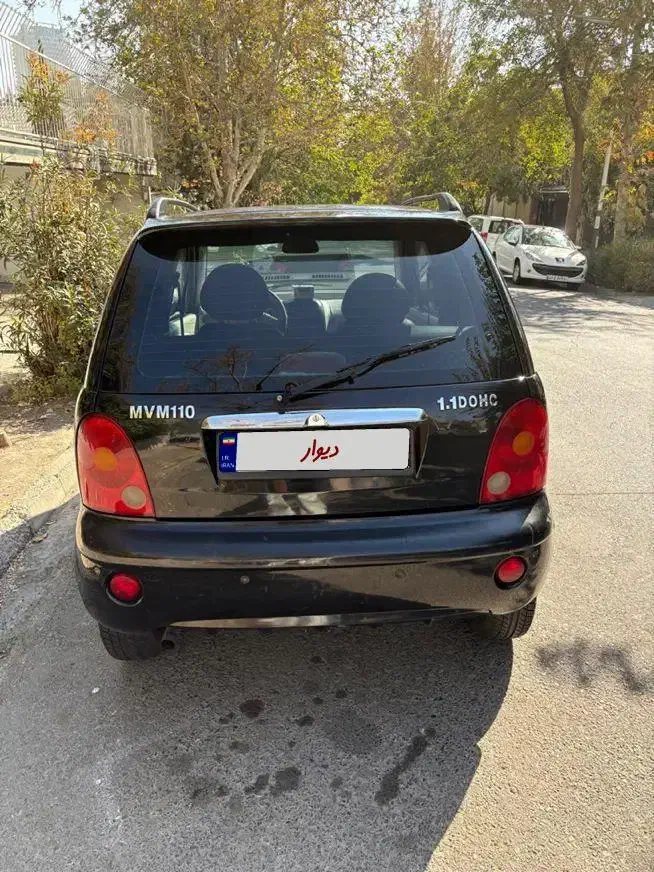 ام وی ام 110 چهار سیلندر دنده ای - 1393