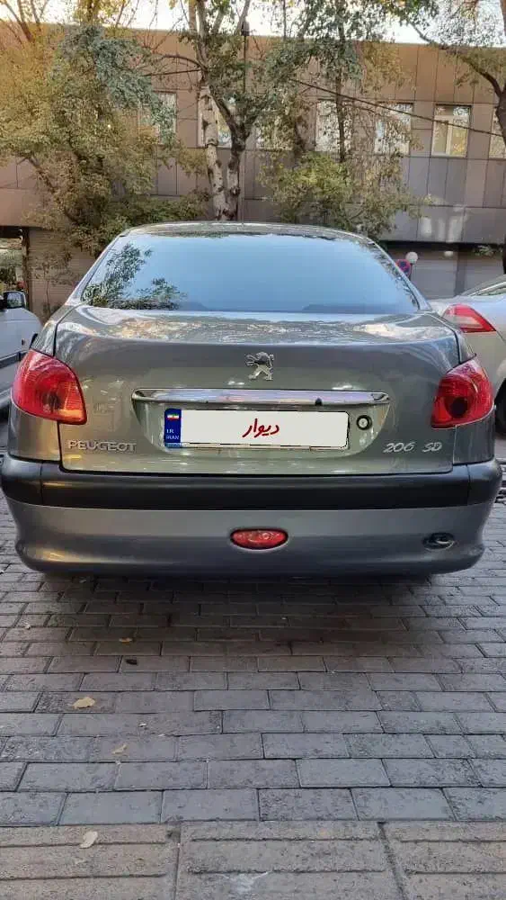 پژو ۲۰۶ صندوق دار v1 - 1387