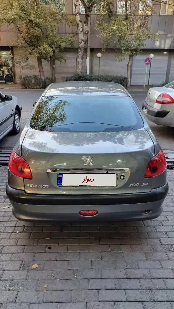 پژو ۲۰۶ صندوق دار v1 - 1387