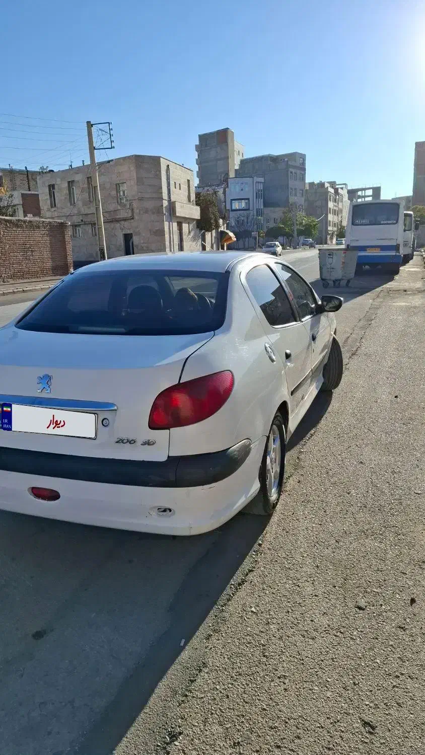 پژو ۲۰۶ صندوق دار v20 - 1389