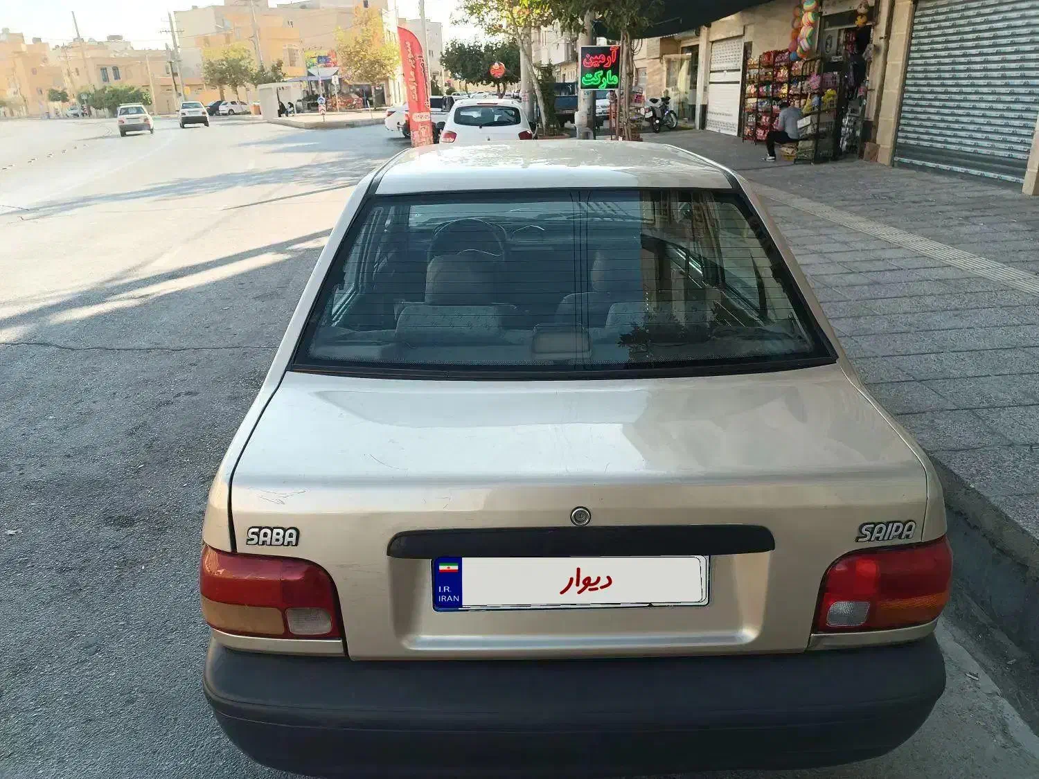 پراید صبا بنزینی - 1387