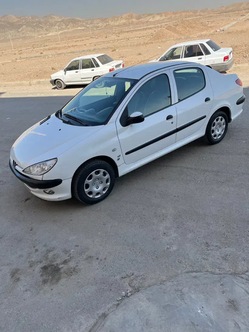 پژو ۲۰۶ صندوق دار v8 - 1396