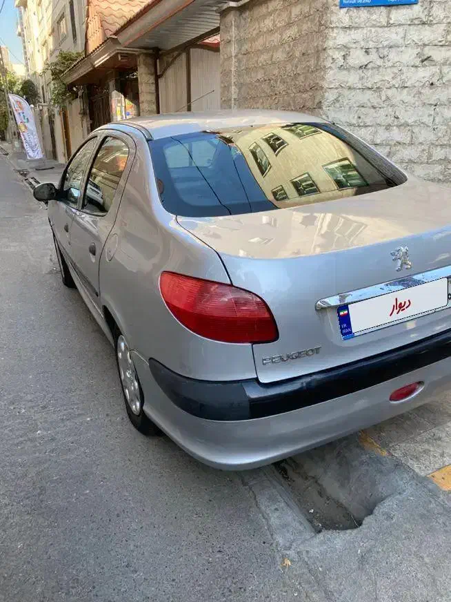 پژو ۲۰۶ صندوق دار v1 - 1387