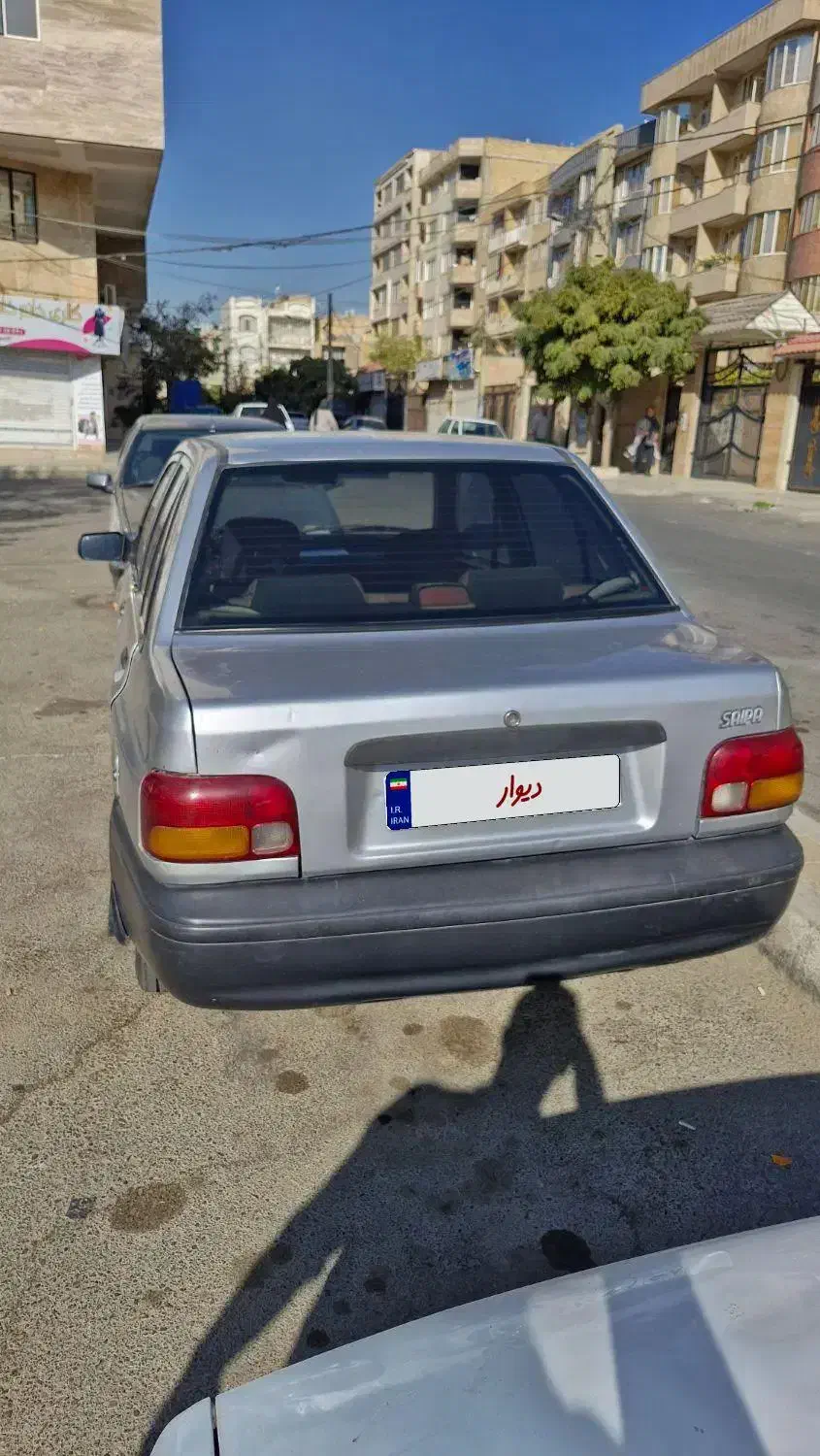 پراید صبا بنزینی - 1386