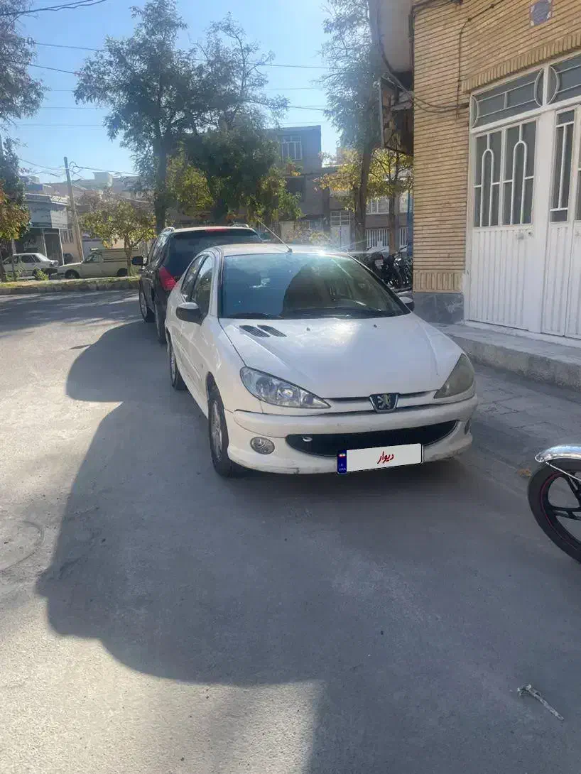 پژو ۲۰۶ صندوق دار v19 - 1388