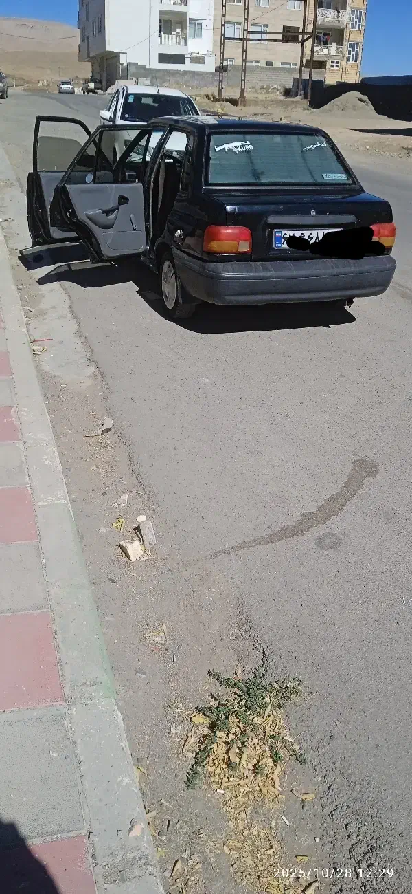 پراید صبا بنزینی - 1386