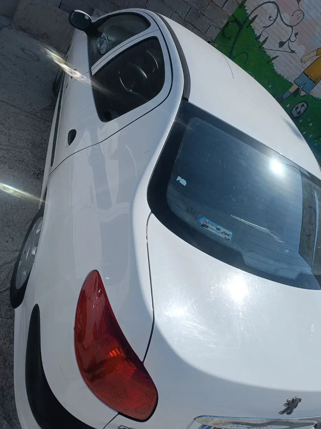 پژو ۲۰۶ صندوق دار v8 - 1396