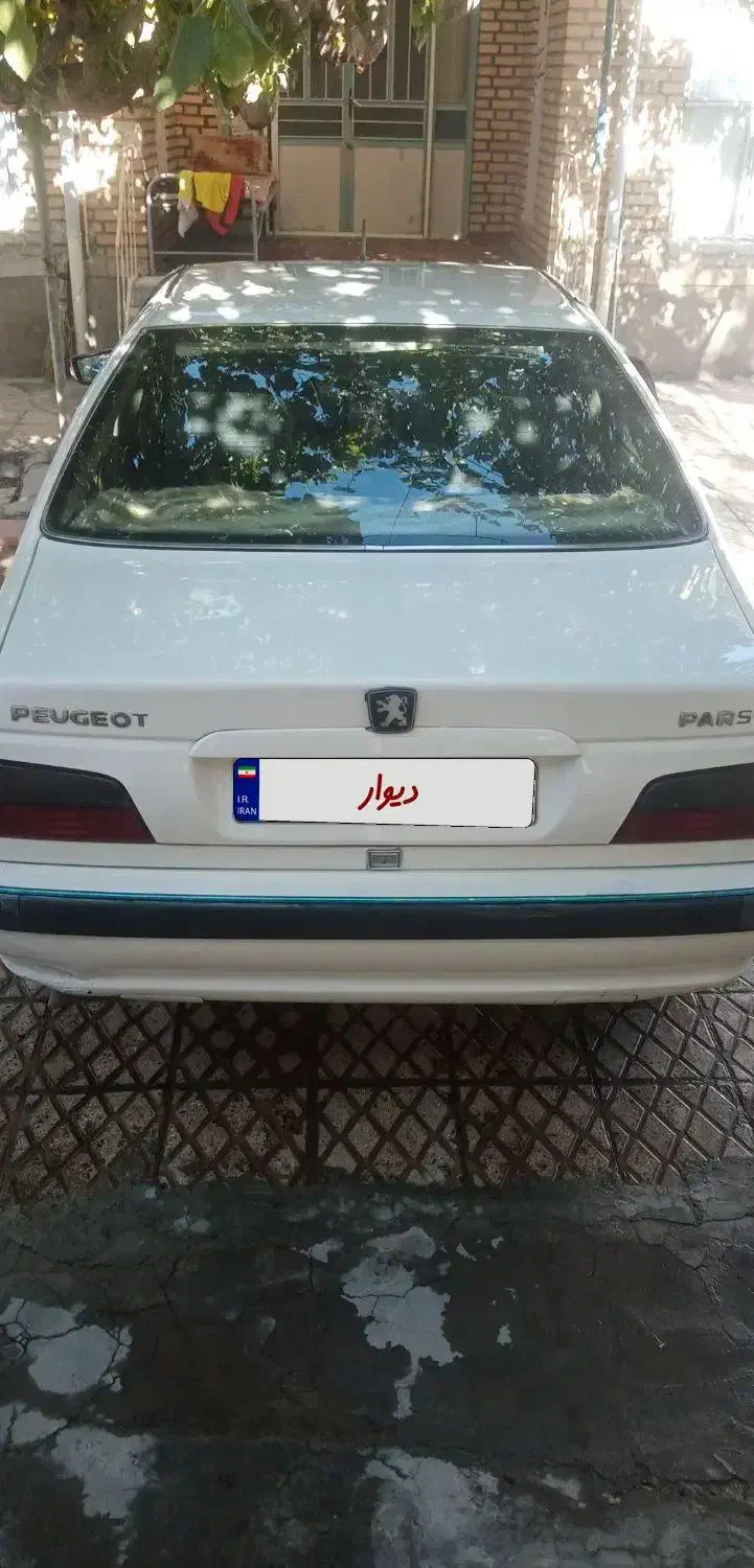 پژو پارس دوگانه سوز - 1387