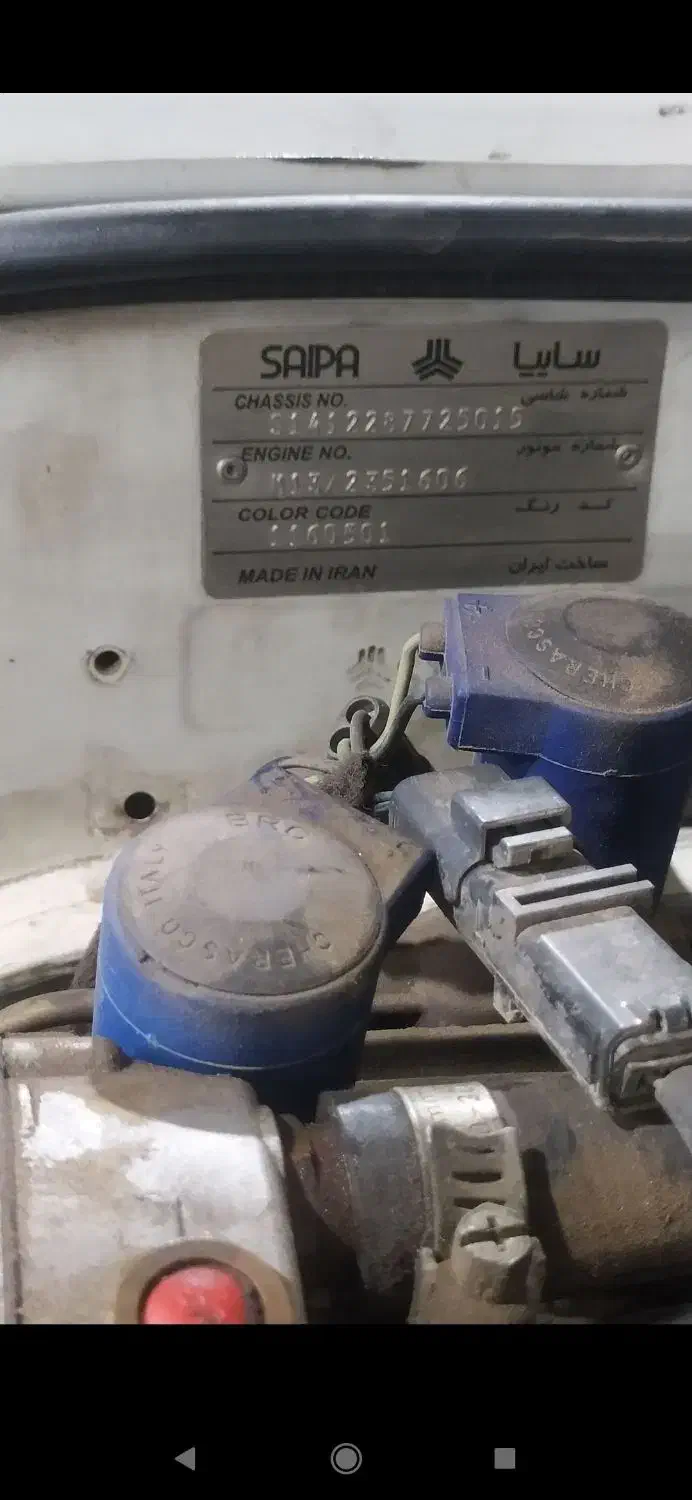 پراید صبا دوگانه‌سوز - 1387