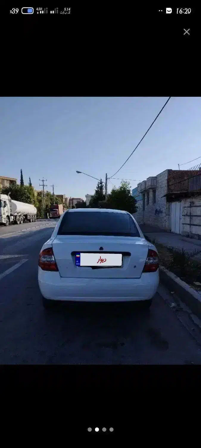 تیبا صندوق دار SX دوگانه سوز - 1391