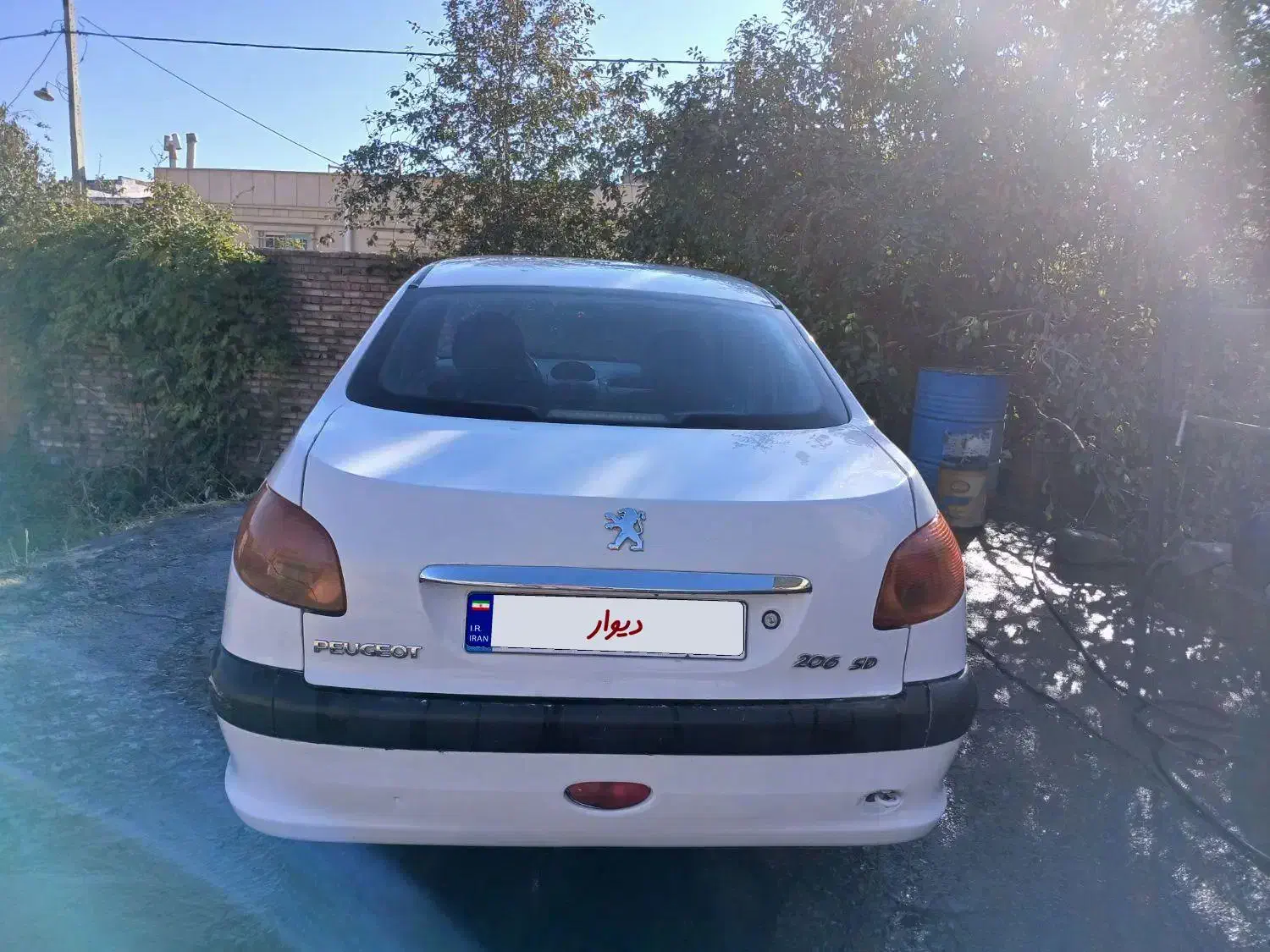 پژو ۲۰۶ صندوق دار v20 - 1386