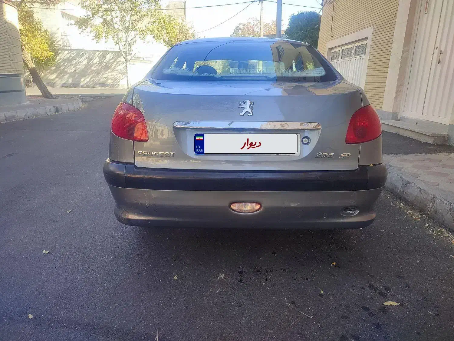 پژو ۲۰۶ صندوق دار v1 - 1389