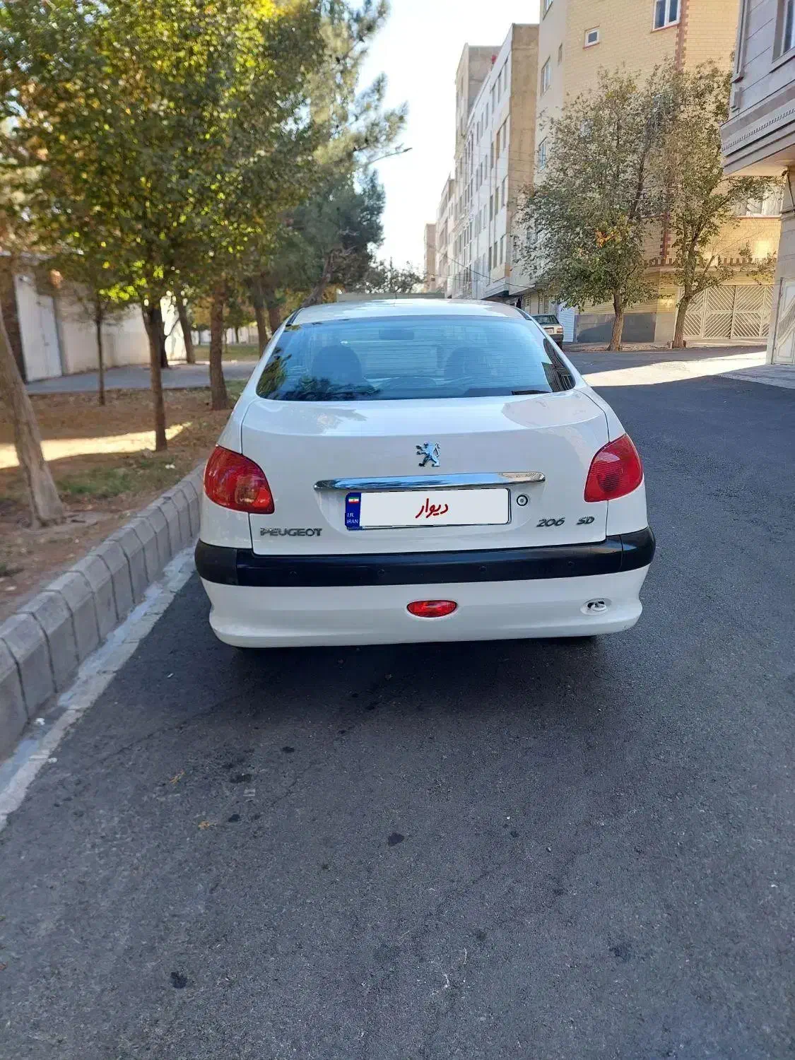 پژو ۲۰۶ صندوق دار v8 - 1399