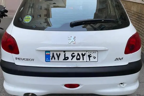 پژو 206 تیپ 5 - 1398