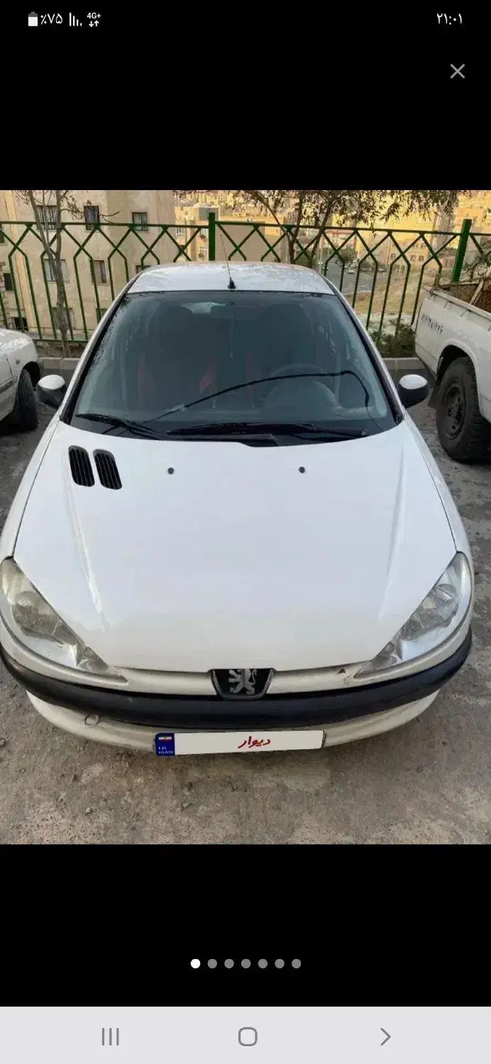 پژو ۲۰۶ صندوق دار v2 - 1391