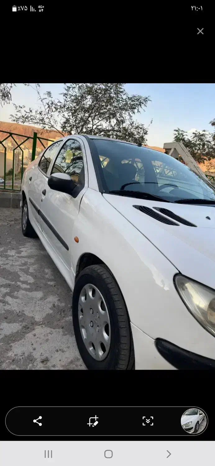 پژو ۲۰۶ صندوق دار v2 - 1391