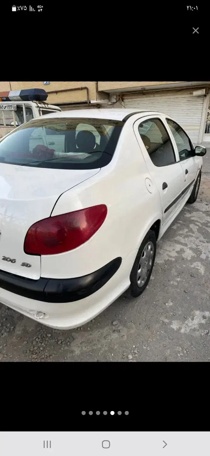 پژو ۲۰۶ صندوق دار v2 - 1391