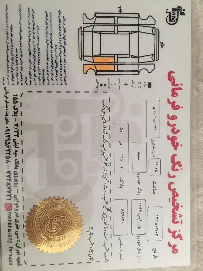 پژو پارس ELX-XUM - 1394