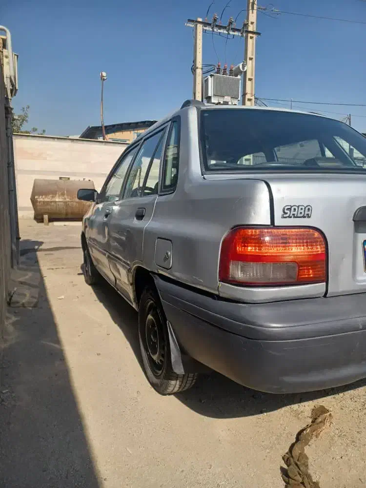 پراید صبا دوگانه‌سوز - 1386