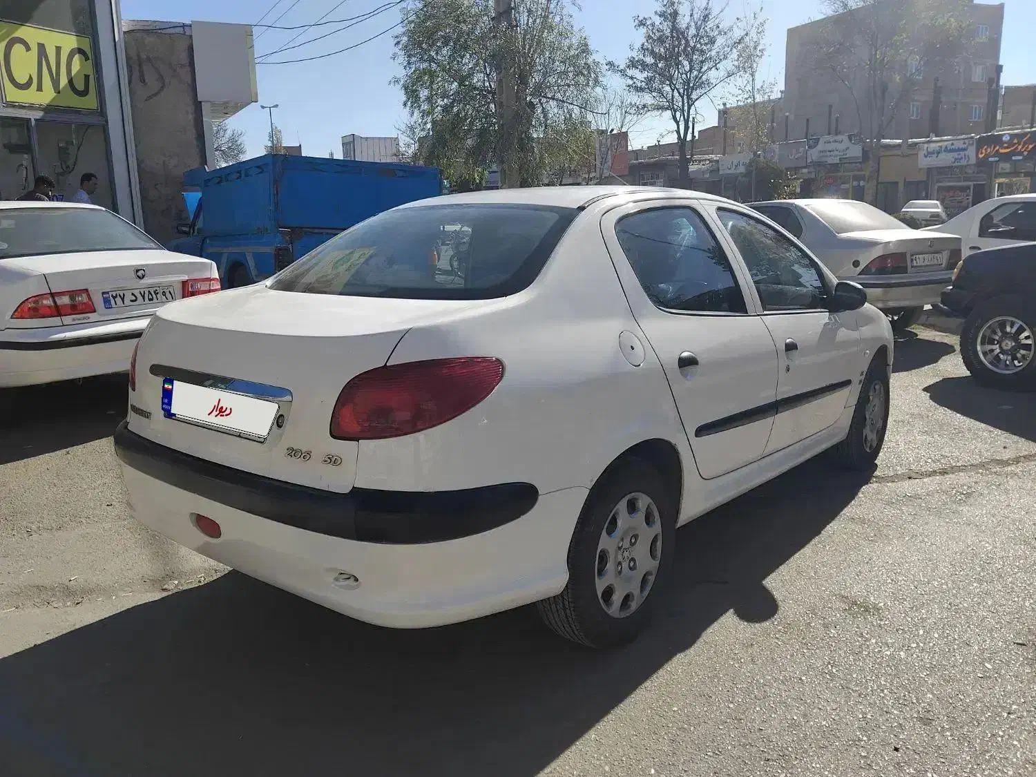 پژو ۲۰۶ صندوق دار v1 - 1389