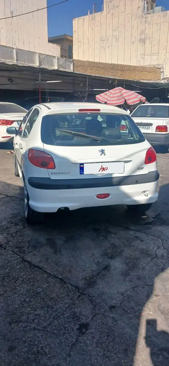 پژو 206 تیپ 3 - 1396