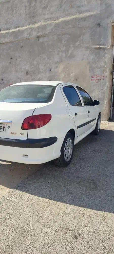 پژو ۲۰۶ صندوق دار v8 - 1393