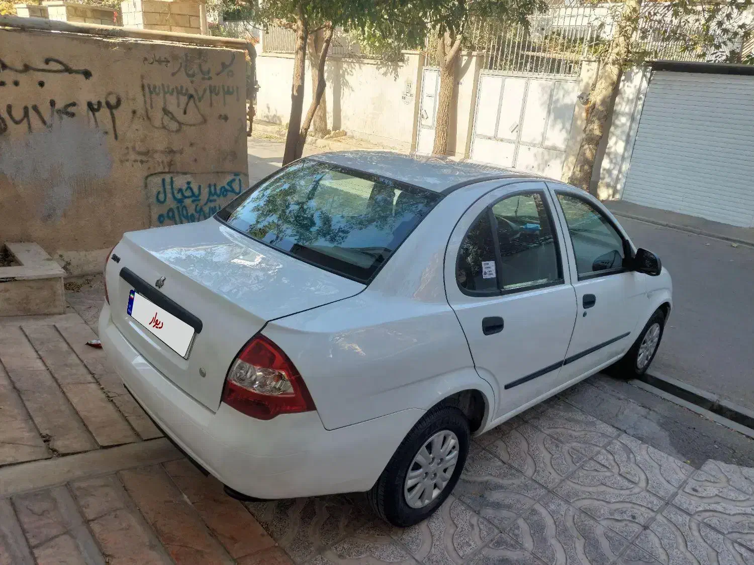 تیبا صندوق دار SX دوگانه سوز - 1396